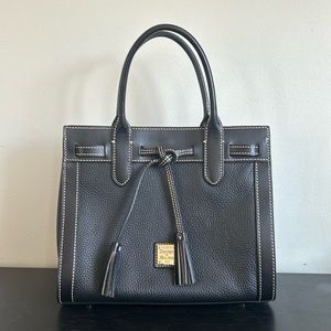 Dooney & Bourke Ariel Satchel - black leather